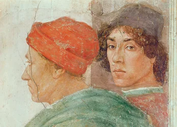 Detalle de la Disputa con Simón Mago, c.1484-85 (detalle)